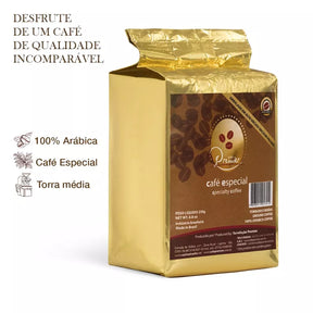 Café Premier Especial 250g em Pó à Vácuo – 100% Arábica, Torra Média, Café Gourmet